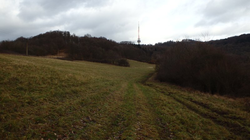 Television transmitter on 'Buková hora' hill