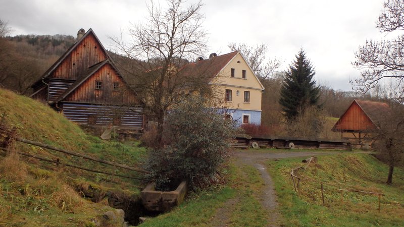 The spring + the mill from a czech movie (Dešťová víla)
